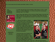 Tablet Screenshot of pigskinpreview.tmfhs.info